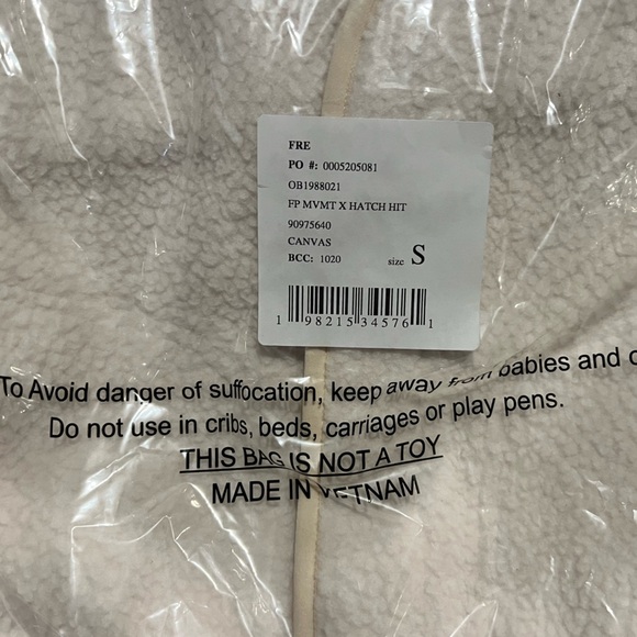 FP Movement Hit The Slopes Fleece Jacket in Canvas Sz XS S M XL $178 Retail NWT - Picture 5 of 8